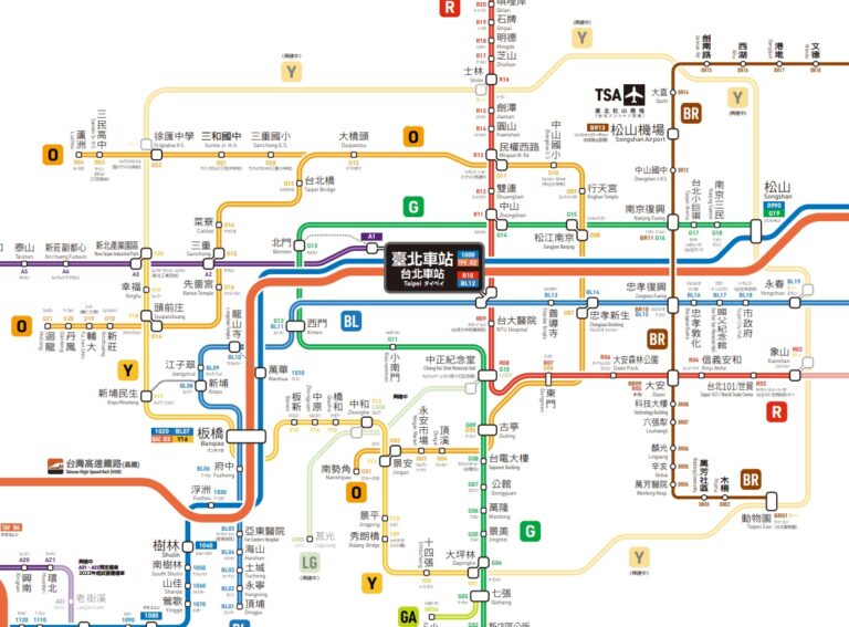 日本人が作った最強の【台湾路線図】丨全路線網羅 | ぺいたいぺいうぉ～く